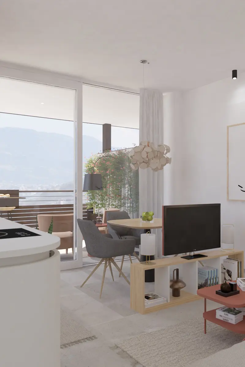 Terra Wohnung Balkon