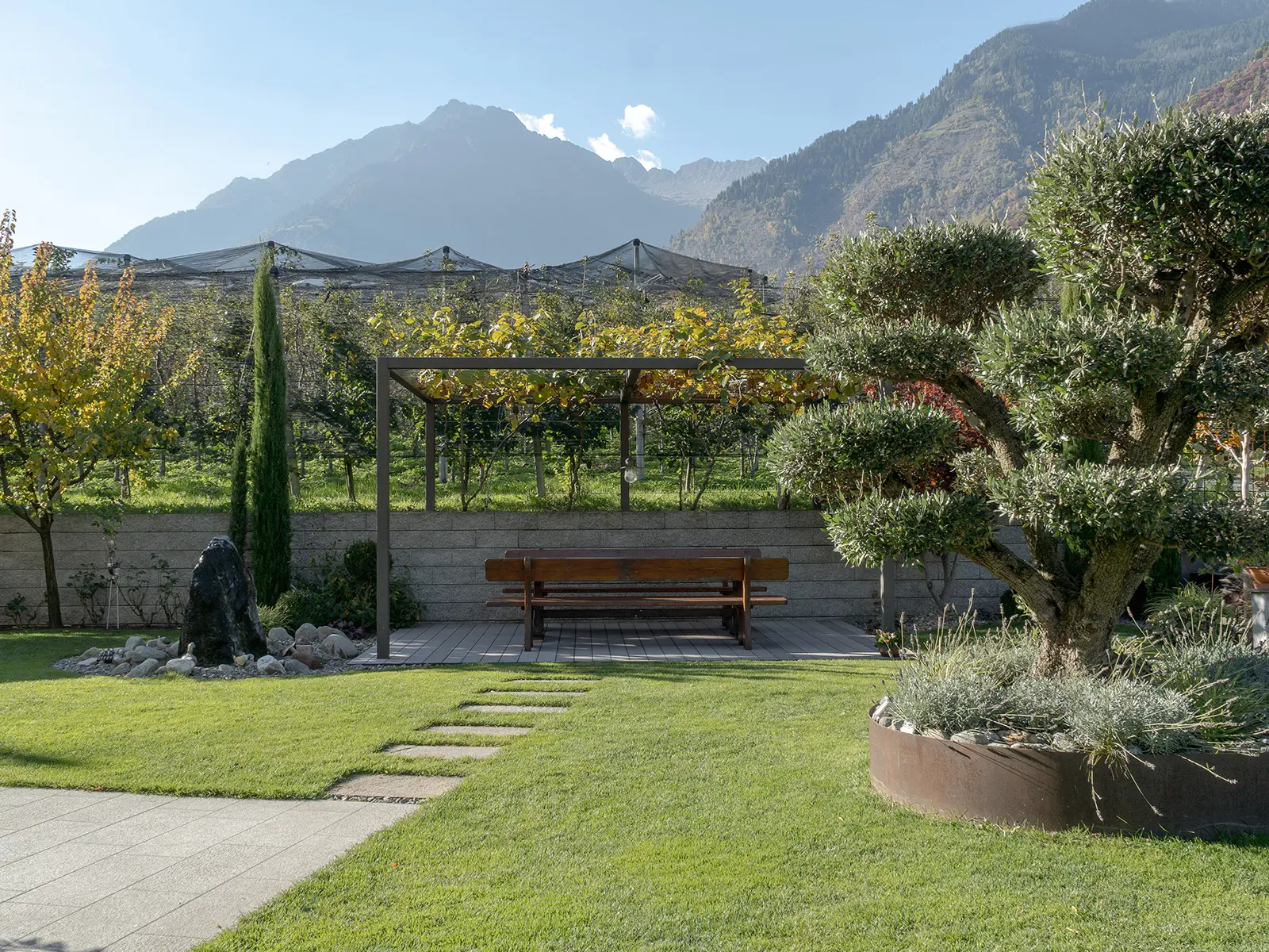 Frühstück im Freien